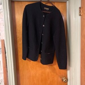 Vintage Geiger Austria Wool Blazer Cardigan Size 42